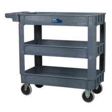 Load image into Gallery viewer, Sealey Trolley 3-Level Composite Heavy-Duty (1000 x 440 x 850mm)