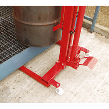 Load image into Gallery viewer, Sealey Hydraulic Drum Truck & Van Loader 205L