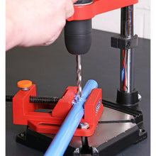 Load image into Gallery viewer, Sealey Drill Stand, Cast Iron Base 500mm & 65mm Vice