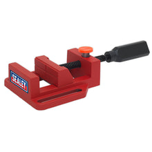 Load image into Gallery viewer, Sealey Drill Stand, Cast Iron Base 500mm & 65mm Vice