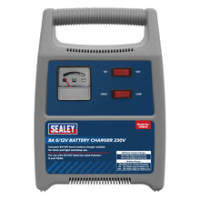 Load image into Gallery viewer, Sealey Battery Charger 8A 6/12V 230V