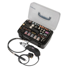 Load image into Gallery viewer, Sealey Multipurpose Rotary Tool & Engraver Kit 219pc 230V