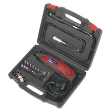 Load image into Gallery viewer, Sealey Multipurpose Rotary Tool & Engraver Kit 40pc 230V