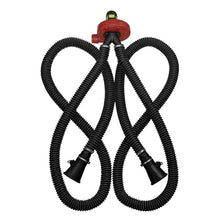 Load image into Gallery viewer, Sealey Exhaust Fume Extraction System 230V - 370W - Twin Duct