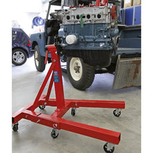 Load image into Gallery viewer, Sealey Folding Engine Stand 900kg