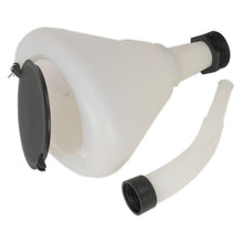 Load image into Gallery viewer, Sealey Funnel, Closing Lid 240mm (9-1/2")
