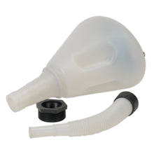 Load image into Gallery viewer, Sealey Funnel, Closing Lid 240mm (9-1/2")