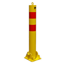 Load image into Gallery viewer, Sealey Folding Bollard 900mm (Red Stripe)