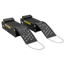 Load image into Gallery viewer, Sealey Steel Folding Loading Ramps 500kg Capacity per Pair