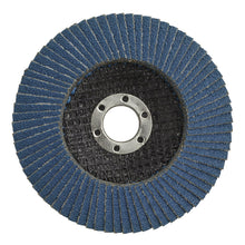 Load image into Gallery viewer, Sealey Flap Disc Zirconium 100mm (4") - 16mm Bore 40Grit