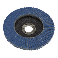 Load image into Gallery viewer, Sealey Flap Disc Zirconium 100mm (4") - 16mm Bore 60Grit