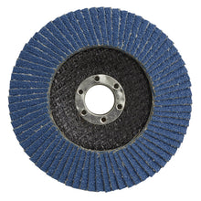 Load image into Gallery viewer, Sealey Flap Disc Zirconium 100mm (4") - 16mm Bore 60Grit