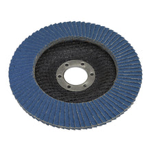 Load image into Gallery viewer, Sealey Flap Disc Zirconium 125mm (5") - 22mm Bore 80Grit