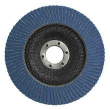 Load image into Gallery viewer, Sealey Flap Disc Zirconium 125mm (5") - 22mm Bore 80Grit
