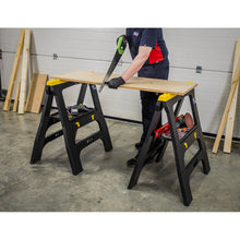 Load image into Gallery viewer, Sealey Heavy-Duty Folding Composite Trestle