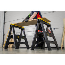Load image into Gallery viewer, Sealey Heavy-Duty Folding Composite Trestle