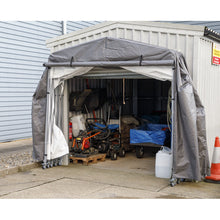 Load image into Gallery viewer, Sealey Extending Steel Garage Extension 2.5 x 4.5 x 2.5M