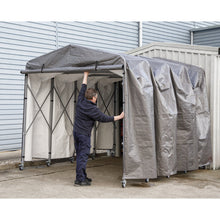 Load image into Gallery viewer, Sealey Extending Steel Garage Extension 2.5 x 4.5 x 2.5M