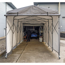 Load image into Gallery viewer, Sealey Extending Steel Garage Extension 2.5 x 4.5 x 2.5M