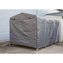 Load image into Gallery viewer, Sealey Extending Steel Garage Extension 2.5 x 4.5 x 2.5M