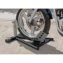 Load image into Gallery viewer, Sealey Motorcycle Front Wheel Chock Heavy-Duty
