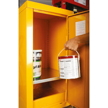 Load image into Gallery viewer, Sealey Hazardous Substance Cabinet 460 x 460 x 900mm