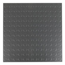 Load image into Gallery viewer, Sealey Vinyl Floor Tile, Peel & Stick Backing - Silver Coin - Pack of 16