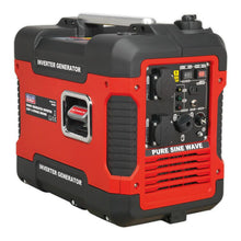 Load image into Gallery viewer, Sealey Inverter Generator 2000W 230V 4-Stroke Engine