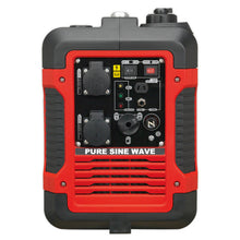 Load image into Gallery viewer, Sealey Inverter Generator 2000W 230V 4-Stroke Engine