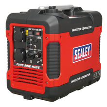 Load image into Gallery viewer, Sealey Inverter Generator 2000W 230V 4-Stroke Engine