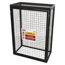 Load image into Gallery viewer, Sealey Safety Cage - 3 x 19kg Gas Cylinders