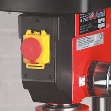 Load image into Gallery viewer, Sealey Pillar Drill Floor 16-Speed 1580mm Height 550W/230V