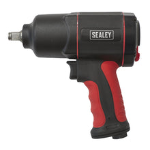 Load image into Gallery viewer, Sealey Composite Air Impact Wrench 1/2" Drive - Twin Hammer (1000Nm - 737lb.ft)