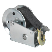Load image into Gallery viewer, Sealey Geared Hand Winch 540kg Capacity, Webbing Strap