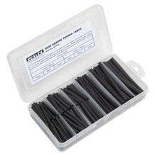 Load image into Gallery viewer, Sealey Heat Shrink Tubing Assortment 180pc 50mm (2") & 100mm (4") Black