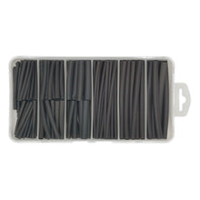 Load image into Gallery viewer, Sealey Heat Shrink Tubing Assortment 180pc 50mm (2") & 100mm (4") Black