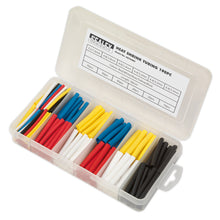 Load image into Gallery viewer, Sealey Heat Shrink Tubing Assortment 190pc 50mm (2") Mixed Colours