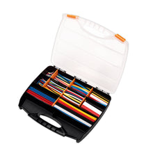 Load image into Gallery viewer, Sealey Heat Shrink Tubing Assortment 590pc Mixed Colours 50, 100, 150 & 200mm ( (2", 4", 6" & 8")