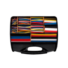 Load image into Gallery viewer, Sealey Heat Shrink Tubing Assortment 590pc Mixed Colours 50, 100, 150 & 200mm ( (2", 4", 6" & 8")