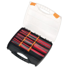 Load image into Gallery viewer, Sealey Heat Shrink Tubing Assortment 261pc Mixed Colours Adhesive Lined 100mm (4") & 150mm (6")