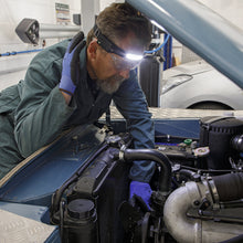 Load image into Gallery viewer, Sealey Head Torch 5W COB & 3W LED Bulb, Auto-Sensor Rechargeable