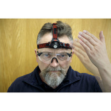 Load image into Gallery viewer, Sealey Head & Hat Torch, Auto-Sensor 3W SMD LED
