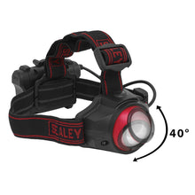 Load image into Gallery viewer, Sealey Rechargeable Head Torch 5W COB LED Auto-Sensor