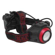 Load image into Gallery viewer, Sealey Rechargeable Head Torch 5W COB LED Auto-Sensor