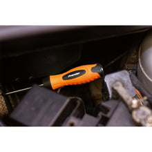 Load image into Gallery viewer, Sealey Screwdriver Set 8pc Hammer-Thru Hi-Vis Orange (Premier)