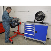 Load image into Gallery viewer, Sealey 2-in-1 Cordless/Corded High Velocity Drum Fan 16" 230V/20V SV20 Series