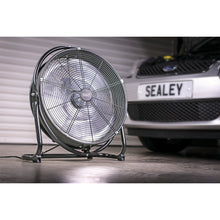 Load image into Gallery viewer, Sealey Industrial High Velocity Orbital Drum Fan 20" 230V