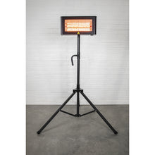 Load image into Gallery viewer, Sealey Infrared Quartz Heater - 1.2kW/230V - Tripod Stand