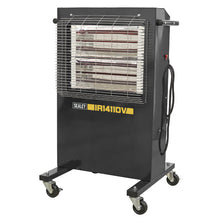 Load image into Gallery viewer, Sealey Infrared Cabinet Heater 1.2/2.4kW 110V