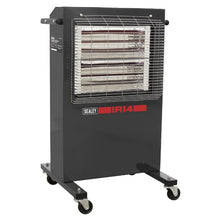 Load image into Gallery viewer, Sealey Infrared Cabinet Heater 1.4/2.8kW 230V